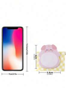 8pcs/Set Cute Cartoon Animal Pattern Memo Pads Creative Upright Sticky Notes, 20 Sheets Per Pad Total 160 Sheets Christmas Gift Or Prize - Multicolor - View 5