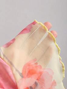 Sweetra Women's Floral Print Camisole And Mini Skirt 2 Pieces Set, Summer - Yellow - View 8