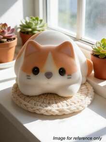 Zazumi Squishy Soft Gel Fidget Puff Flocking Figure Cute Desk Decor For Party Favors Gifts Office Stress Relief Sensory Play - Multicolor - View 5
