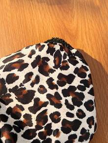Bare Chapter 2pcs Leopard Print Women's Underwire Bra Set - Multicolor - View 10