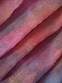 SHEIN MOD 女士扎染花卉褶皱吊带背心和荷叶边腰中长裙两件套 - 彩色 - 查看 3