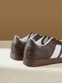 CUCCOO EASI Dexun Shoes Women's 2026 New Spring Women's Retro Versatile Sports And Leisure Shoes Flat Shoes - Brown pu - View 4