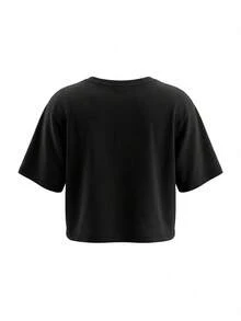 Puma Essentials Women's T-Shirt Black - Black - View 2