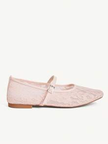 CUCCOO CHICEST Women's Embroidered Strap Breathable Flat Sandals, Versatile For Work And Casual Wear, Summer Wedding Shoes Summer Shoes Bride Shoes - Pink - View 4