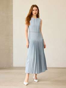 MOTF WOMEN'S ELEGANT MINIMALIST DAILY COMMUTE VERSATILE WHITE POINTED TOE KITTEN HEEL SANDALS - White - View 4