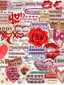 50 miếng dán hình vẽ nguệch ngoạc tiếng Anh trong suốt hình thú cưng hoạt hình, tự dán trang trí điện thoại, đàn guitar, laptop, hành lý, bình nước, quà tặng tiệc tùng. - Nhiều màu - Xem 1