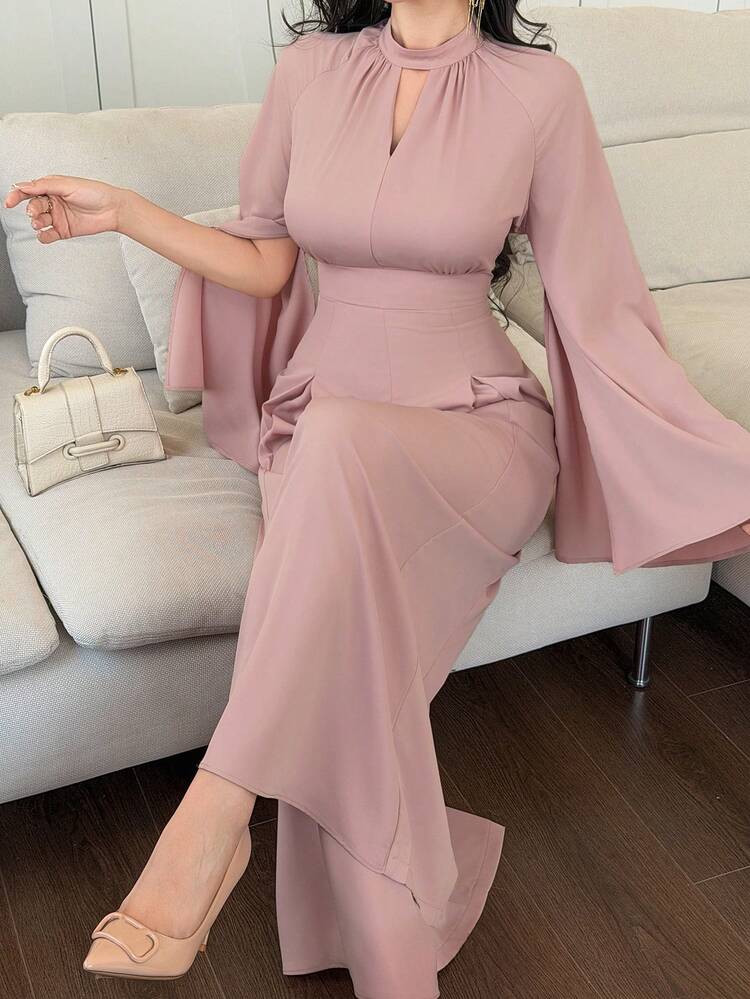 Women's Loose Waist Cinching Long Jumpsuits For Women
