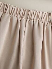 GlowEve Women's 2026 Spring/Summer New Elegant Commuter Vest Top And Shorts Suit Set - Khaki - View 5