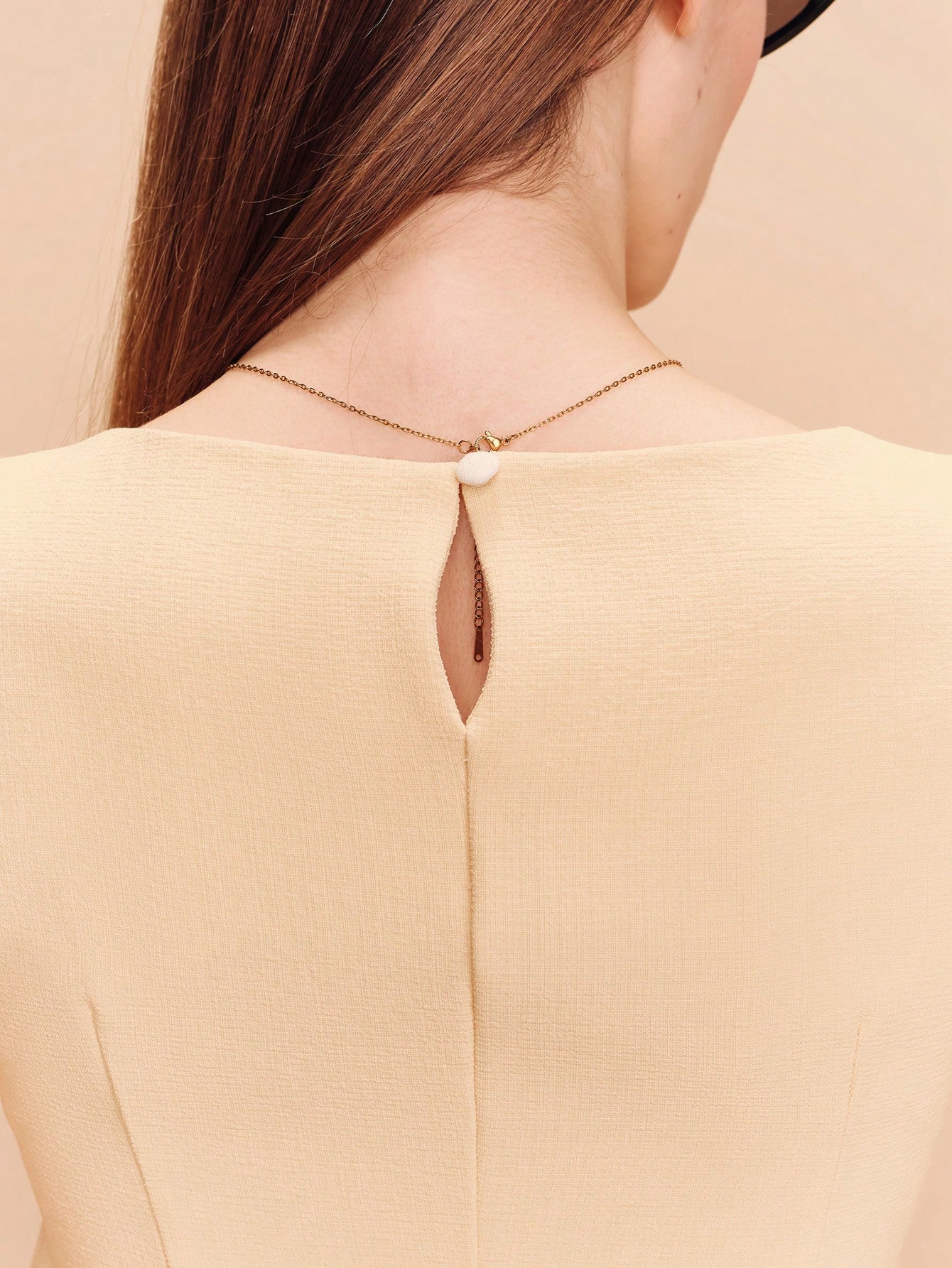 Yellow Boatneck Mini Dress With Contrast Cream Belt Spring Summer Chic Vintage French Style Parisian Style Business Casual Dress Vacation Holiday Dress Wedding Guest Dress