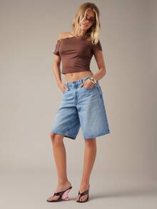 Hauture 女士时尚休闲套脚人字拖坡跟凉鞋 - 巧克力棕 - 查看 2