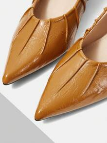 Mnmlis Women Pumps - Yellow - View 5