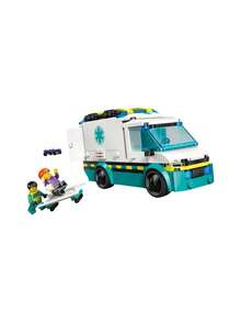 LEGO City Emergency Ambulance Kids 5Years+ 60451 - Multicolor - View 3