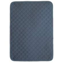 1pc Gray Washable, Reusable, Waterproof Pet Dog Puppy Pee Pad, Slip-Resistant & Absorbent, Suitable For Floors, Sofas, Beds, Fences, Cars, Fits Small To Large Breed Dogs & Cats - Grey - View 8