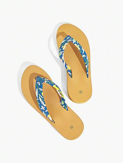 Grefit Damflip-flops, Hög elastisk sula, Mjuka och bekväma, Stöd för hålfoten, Tjocka halkfria hemmatofflor, Strandsandaler för semestern