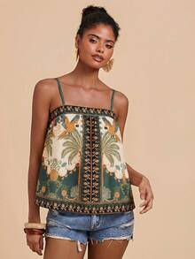 Travachic 热带印花休闲吊带背心 - 彩色 - 查看 3