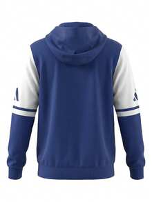 Adidas Squadra 25 Kids Full Zip Hoodie Navy Blue - Navy Blue - View 2