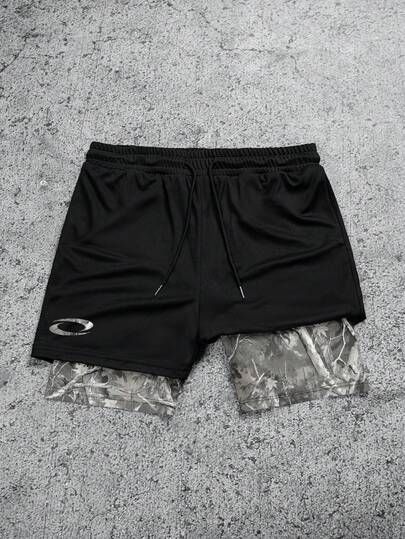 Sport MetroGents 男士抽绳腰带休闲百搭日常运动短裤