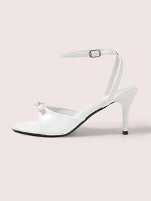 CUCCOO DOLLMOD Sandalias de tacón para mujer - Blanco - Ver 7