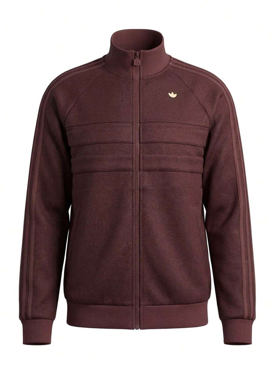 Adidas Archive Men's Track Top Brown - 棕色 - 查看 1