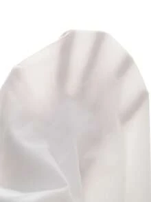 GlowEve CURVE Camisa versátil y casual todo a juego para mujer de talla grande, adecuada para uso diario y atuendo de oficina - Blanco - Ver 3