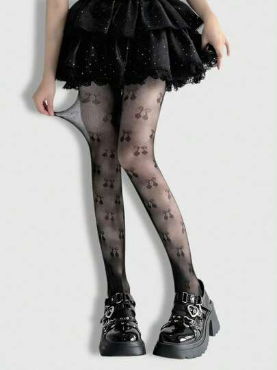 ROMWE Goth Women's Pantyhose/Tights/Leggings/Skinny Pants