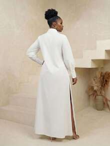 BamGlimmer Đầm nữ màu trắng tinh khôi, thiết kế độc đáo tay phồng, thích hợp cho kỳ nghỉ xuân, lễ tình nhân, năm mới, thời trang nghỉ dưỡng, du lịch, nghỉ mát, tiệc tùng và tụ họp, lãng mạn cho những dịp lễ tình yêu, dạo phố hàng ngày, tiệc tùng và tụ họp. - Nhiều màu - Xem 2