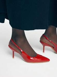 Mnmlis 女士高跟鞋 - 紅色 - 查看 12