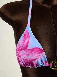 Zestiva Women's Sexy Leopard Print Bikini Set, Summer Beach - Multicolor - View 3