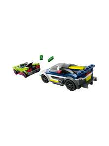 LEGO City Police Car And Muscle Car Chase Kids 6Years+ 60415 - Multicolor - View 3