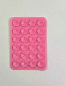 1pc Silicone Suction Cup Phone Case Stand, Octobuddy Sticky Phone Holder, Suitable For Smartphones - Multicolor - View 12