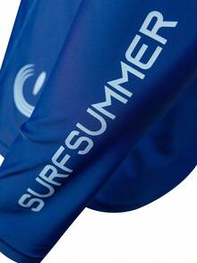 Manfinity KASUA Camiseta de protección solar con estampado de letras y manga larga tipo raglan para hombres - Multicolor - Ver 7