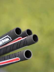 1pc/Set High-Quality Golf Club Grips, Standard Mid-Size, Made Of Rubber Material With Anti-Slip Design, Suitable For Driver And Irons - Multicolor 1 - View 3