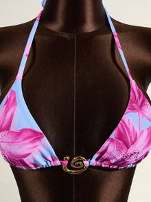 Zestiva Women's Sexy Leopard Print Bikini Set, Summer Beach - Multicolor - View 5