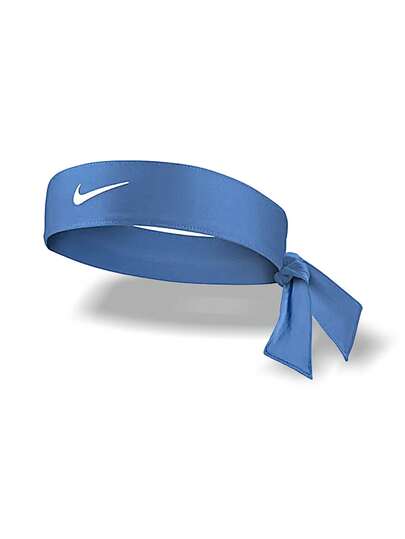 Sports Nike Tennis Premier Head Tie Sweat Absorption Breathable Lightweight Soft Stretch Solid Versatile Outdoor Unisex Blue N.100.3109.463.OS