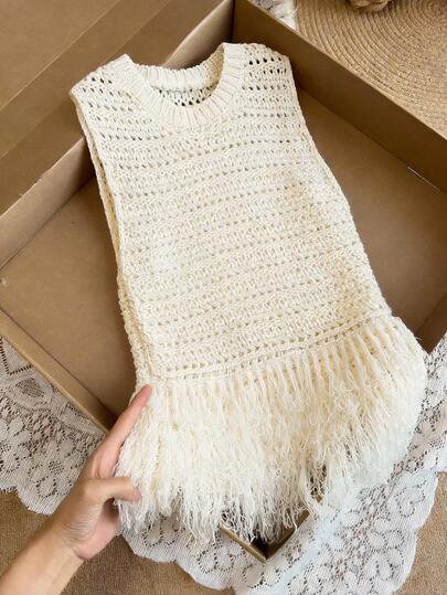 GlowEve New Arrival European And American Fashion Mixed Color Knitted Sweater Top