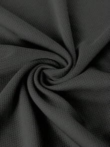 Sport MetroGents 男士公牛印花圆领宽松短袖运动T恤 - 黑色 - 查看 3