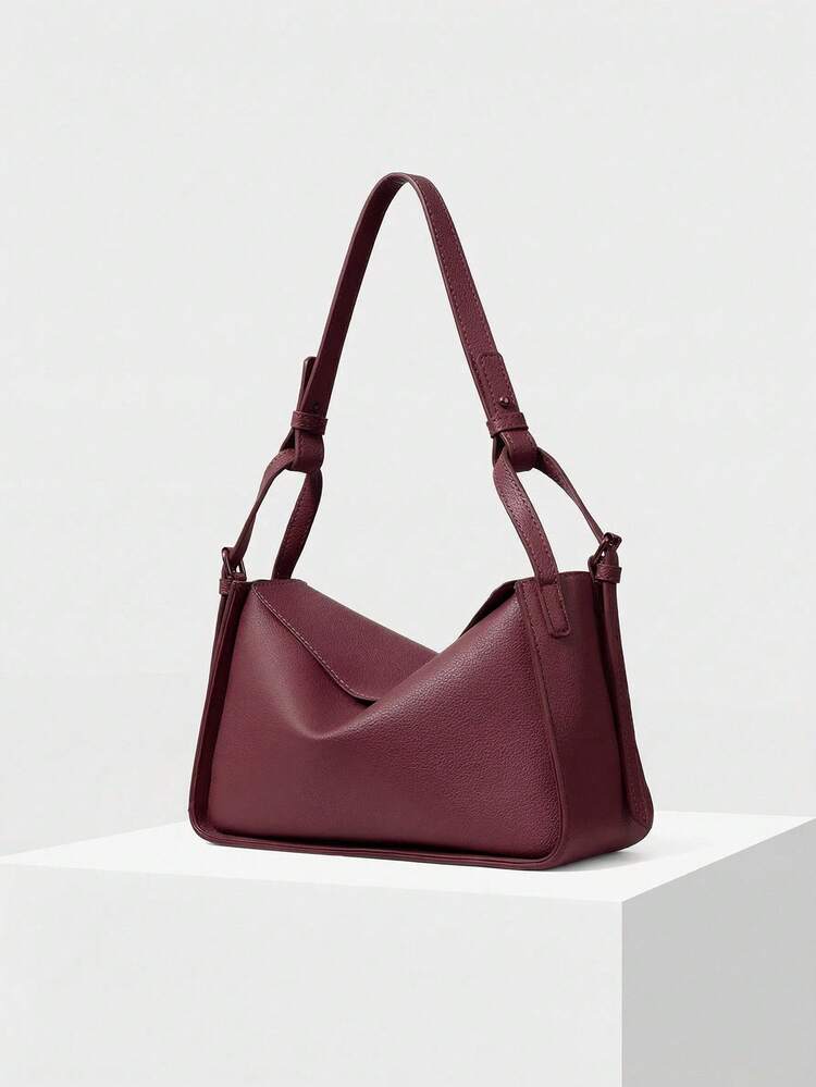 WOMEN'S SHOULDER BAG, EXQUISITE AND MINIMALIST COMMUTER HANDBAG