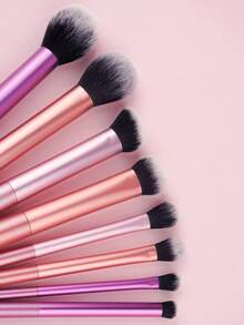 Professional Makeup Brush Set, High-Quality, 8-Piece Package. Includes Powder Brush, Blush Brush, Contour Brush, Eye Shadow Brush, Highlight Brush, And Makeup Brush Tools For Creating Flawless Foundation. - Multicolor - View 4