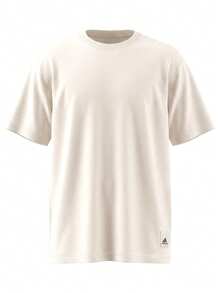 Adidas Men's Lounge T-Shirt Chalk White - White - View 1