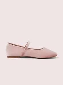 CUCCOO DOLLMOD Sepatu Flat Wanita Kasual Serbaguna untuk Perjalanan Sehari-hari, Cocok untuk Natal dan Musim Semi. - Merah muda muda. - View 9