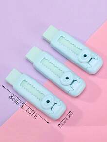 1 pièce Gomme rétractable à pousser pour étudiants, propre, sans résidu, flexible. Convient pour les études, la peinture, le travail de bureau. Petit et raffiné, facile à transporter pour la rentrée scolaire - A - Voir 11