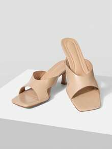 Mnmlis Women Heeled Sandals - Apricot - View 4