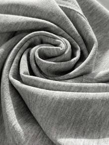 Comfortcana 大码女式抽绳腰带荷叶边装饰二合一褶皱休闲百搭阔腿裤 - 淺灰色 - 查看 12
