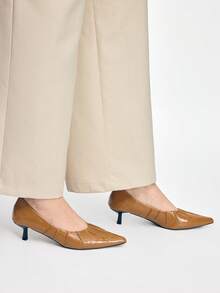 Mnmlis Women Pumps - Yellow - View 8