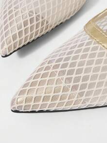 Mnmlis Tacones para mujer - Beis - Ver 6