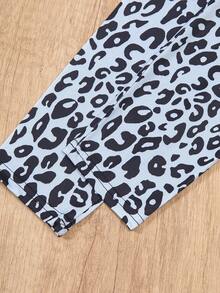 Teenage Girls' Casual Street-Style Grey Printed Loose T-Shirt Set, Summer Tops, Fashionable Design Suitable For Vacation, Travel, Campus And Daily Wear - Black - View 9