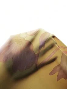 MaterniChic 孕妇碎花露背吊带连衣裙 - 黃色 - 查看 6