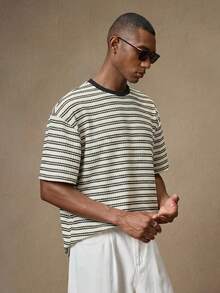 AKNOTIC 常规宽松短袖圆领T恤 - 彩色 - 查看 6