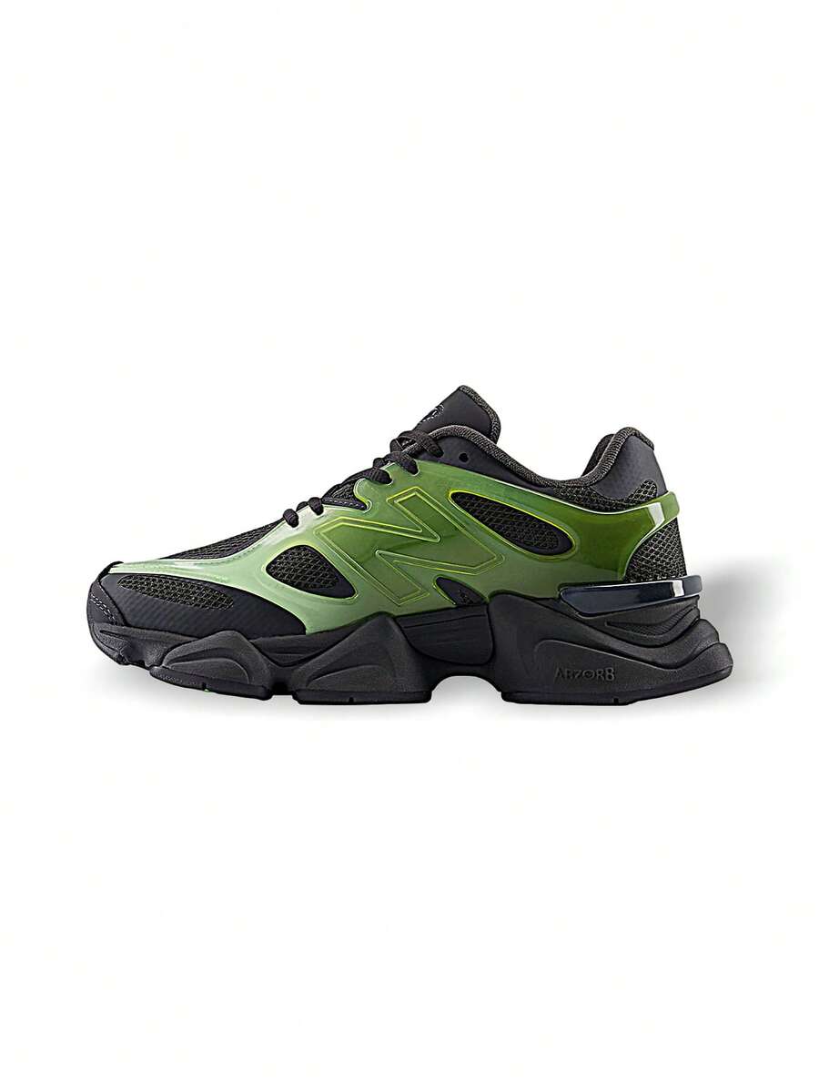 Giày thể thao New Balance 9060 X Alpine Thấm hút mồ hôi Thoáng khí Nhẹ Độ đàn hồi tốt Bền chắc Đa năng Thể thao ngoài trời Unisex Màu đen/xanh lá cây U9060IDG - Màu đen / xanh lá cây - Xem 1