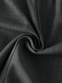 Franclia A-Line Pleated Shorts, Slimming Design - Grey - View 6